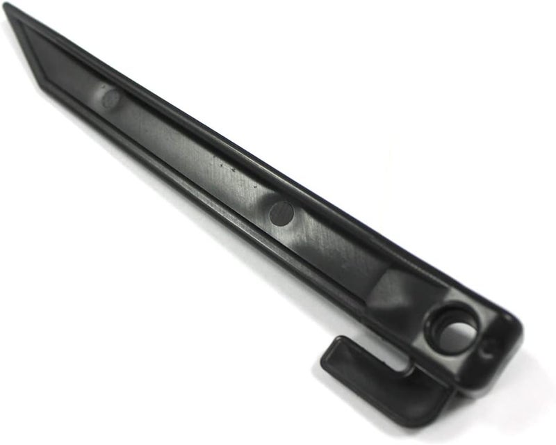 LOSTAR RV Fabric Replacement Screen with Zipper 9'x 15', Universal Mesh Awning Sunscreen Kit for Camper Trailor Motorhome Outdoor UV Blocker - Black - Image 4